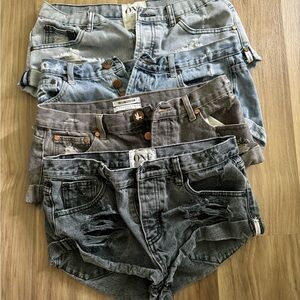 Lot of 4 One Teaspoon bandits